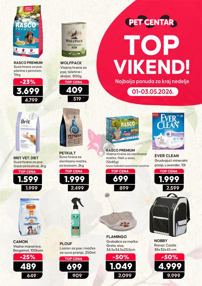 Pet centar katalog 30.4-27.5.2026.
