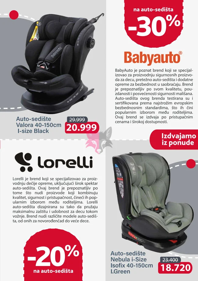 Aksa katalog AUTO-SEDIŠTA I OPREMA ZA BEBE