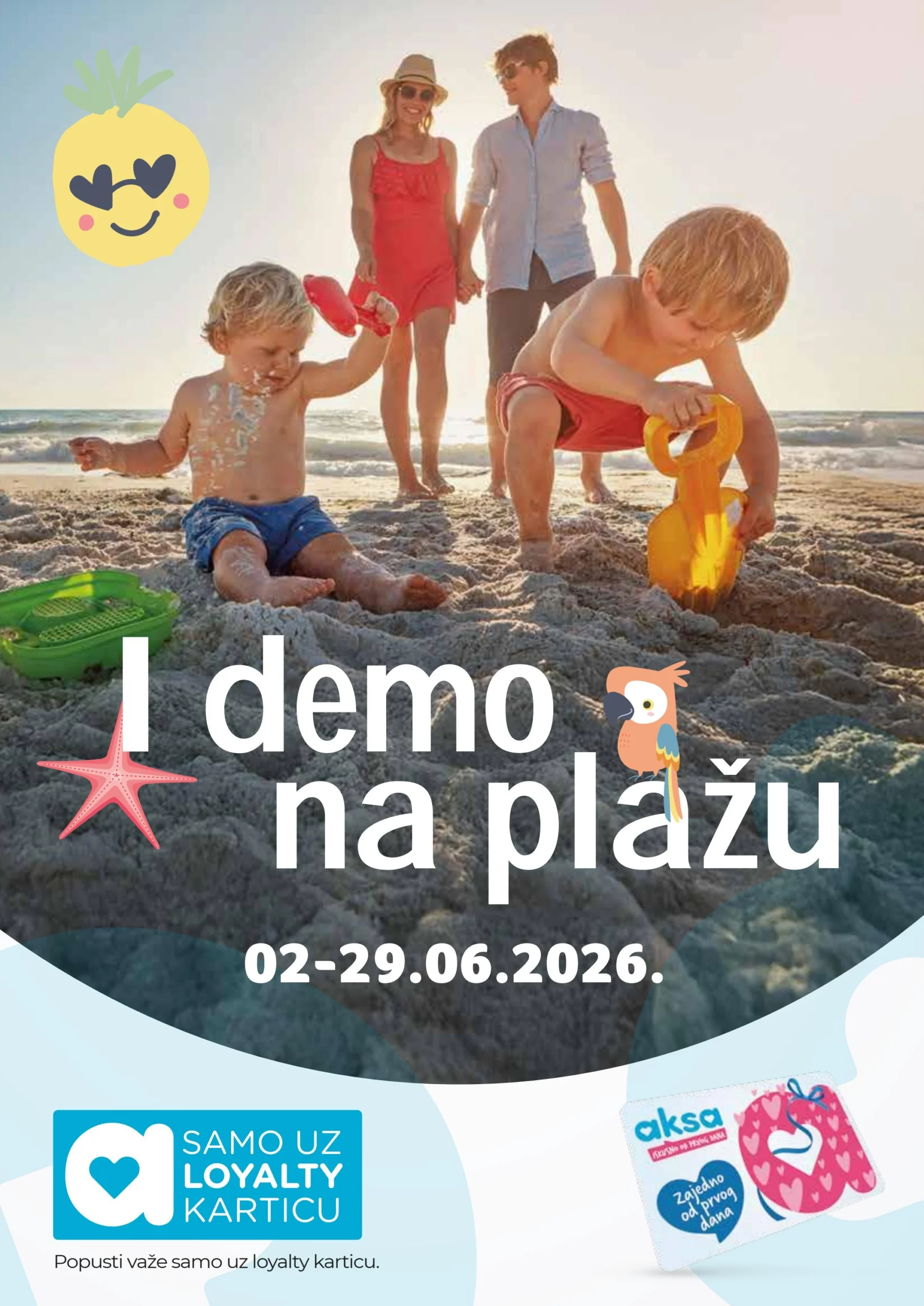 Aksa katalog SVE ZA PLAŽU 2-29.6.2026.