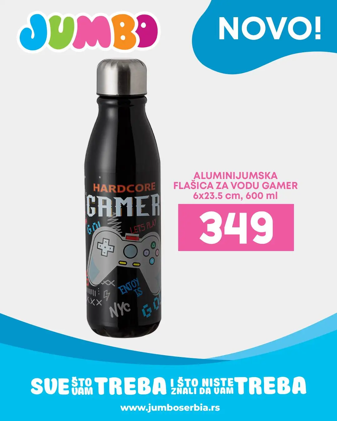 Jumbo akcija: dečije flašice - jun 2026.