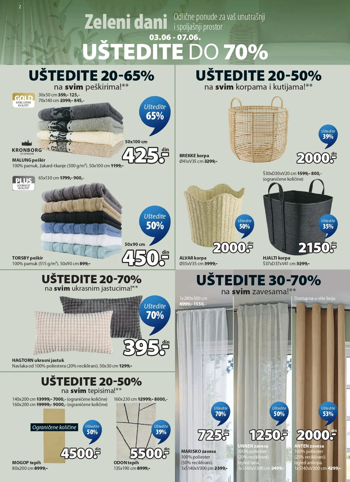 Jysk katalog 3-16.6.2026.