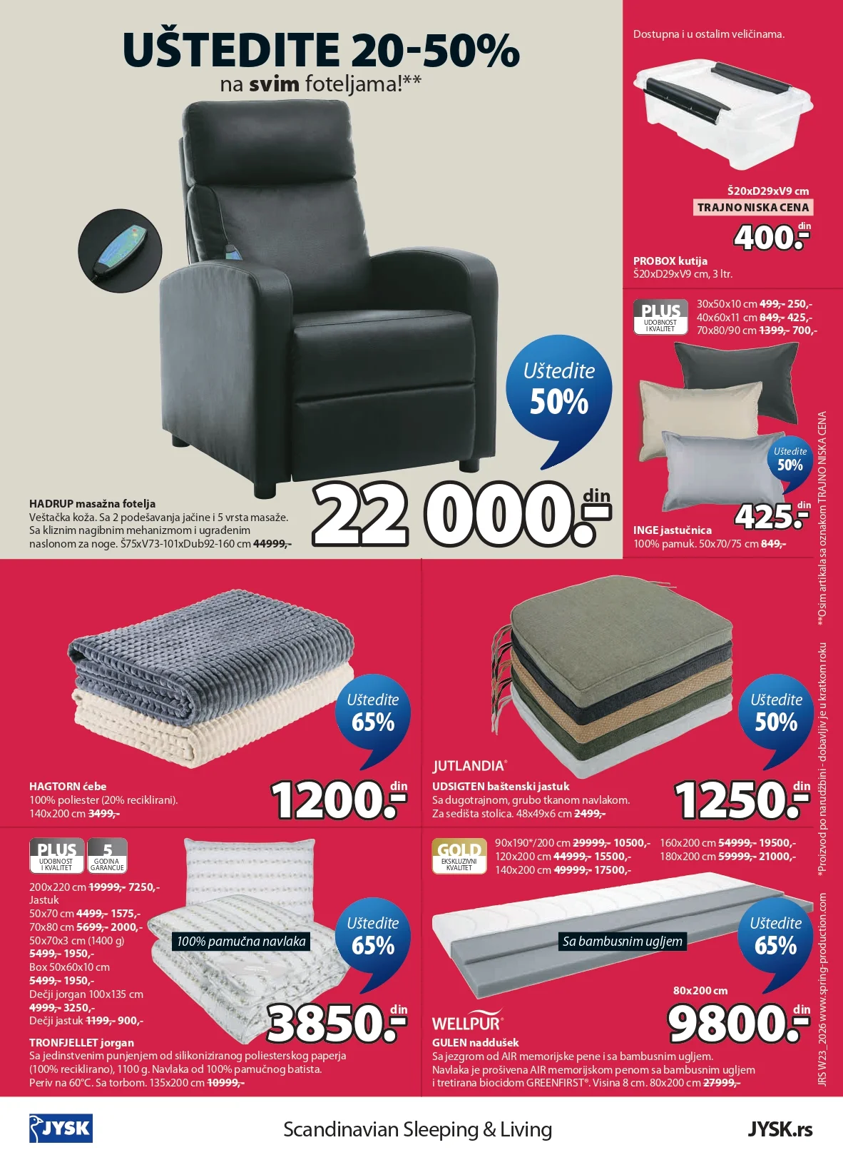 Jysk katalog 3-16.6.2026.