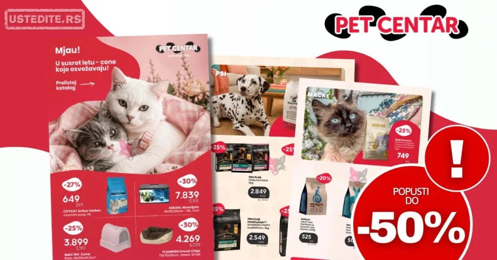 Pet centar katalog 28.5-24.6.2026.