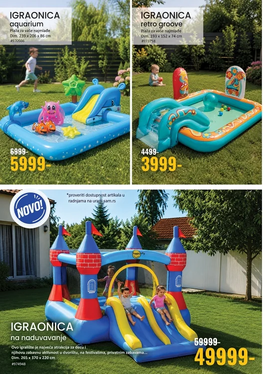 Uradi Sam katalog BAZENI, LEŽALJKE I BAŠTA 11-21.6.2026. - str. 4