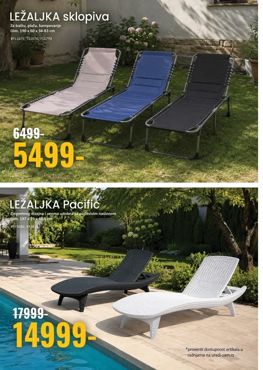 Uradi Sam katalog BAZENI, LEŽALJKE I BAŠTA 11-21.6.2026. - str. 6