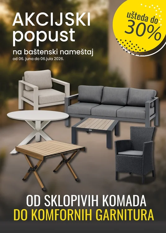 Uradi Sam katalog BAZENI, LEŽALJKE I BAŠTA 11-21.6.2026. - str. 7