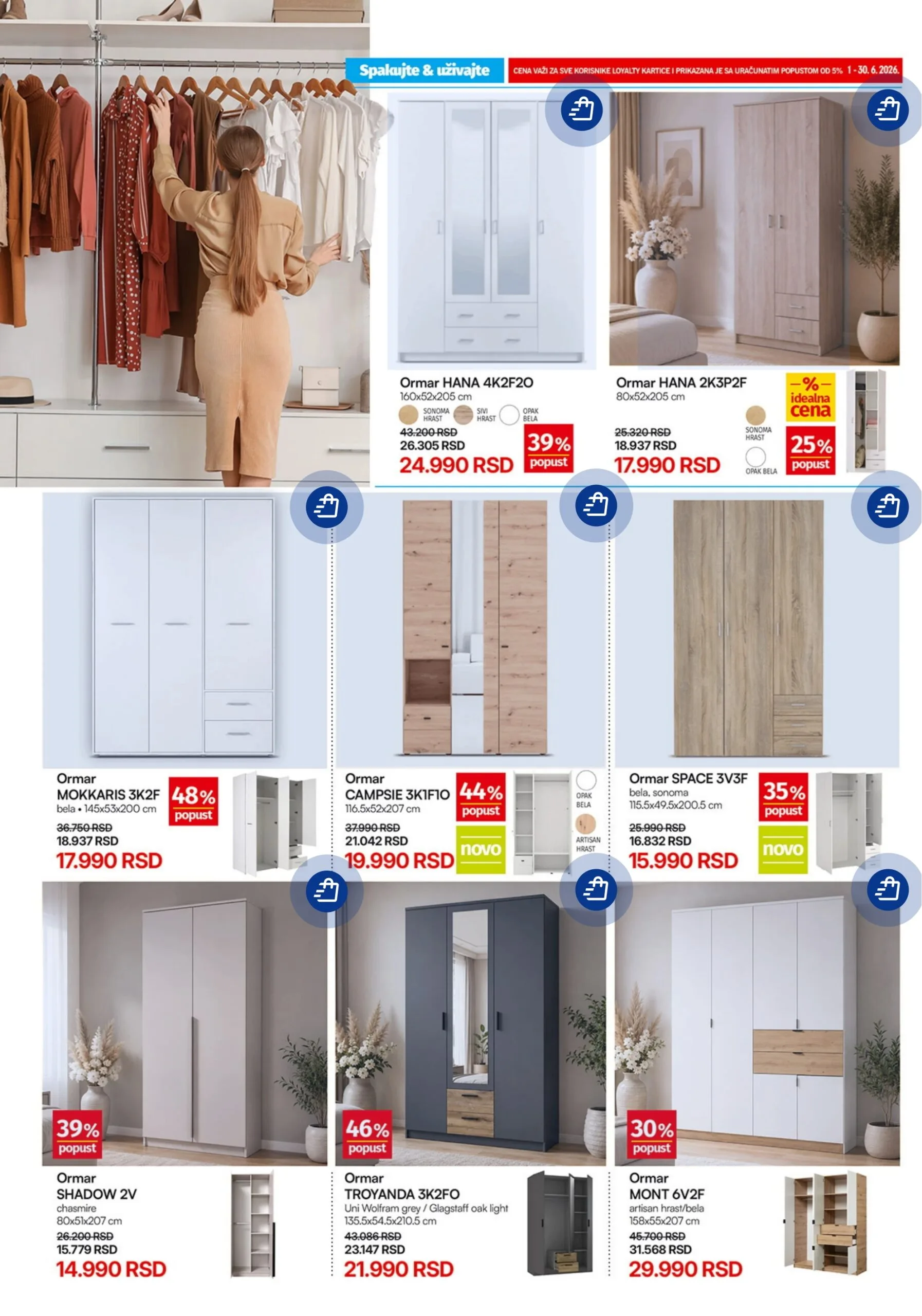 Forma ideale katalog - Garderoberi i ormari 1-30.6.2026. - str. 2
