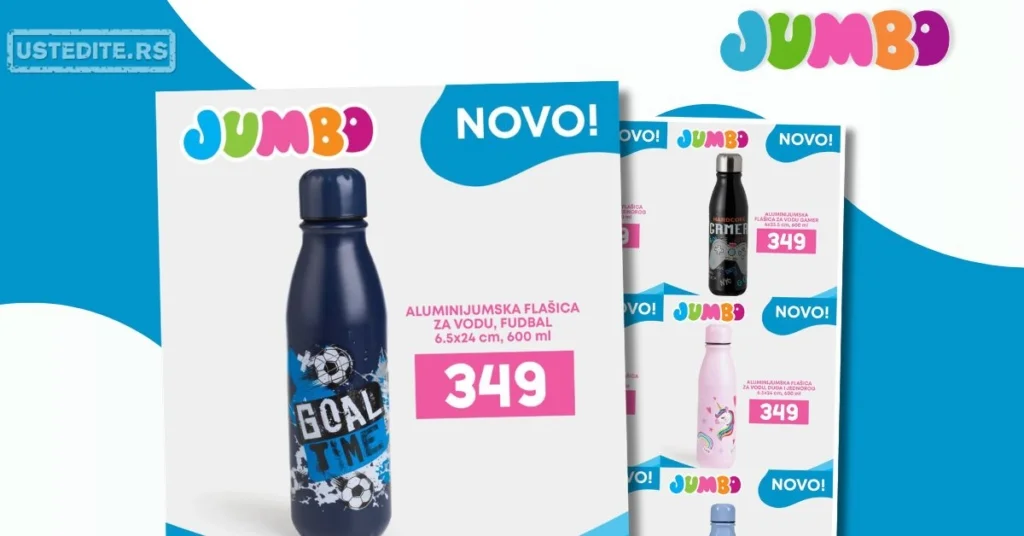 Jumbo akcija: dečije flašice - jun 2026.