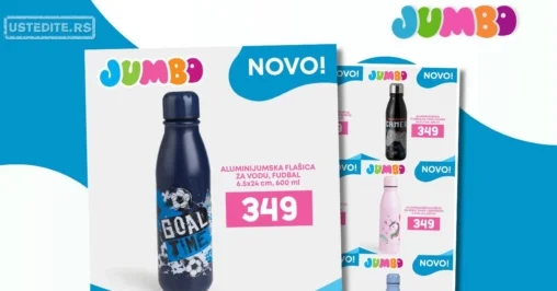 Jumbo akcija: dečije flašice - jun 2026.