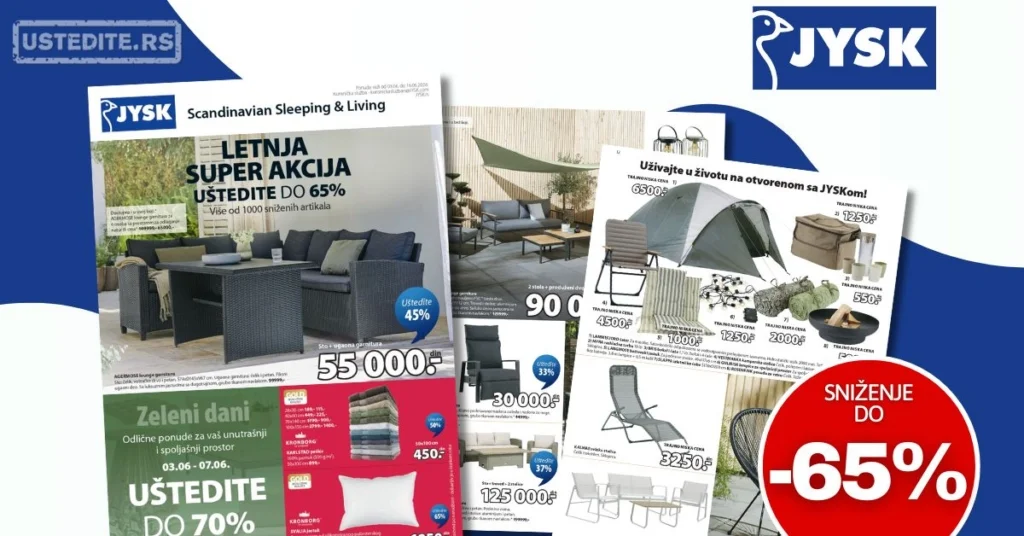 Jysk katalog 3-16.6.2026.