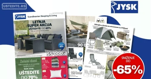 Jysk katalog 3-16.6.2026.
