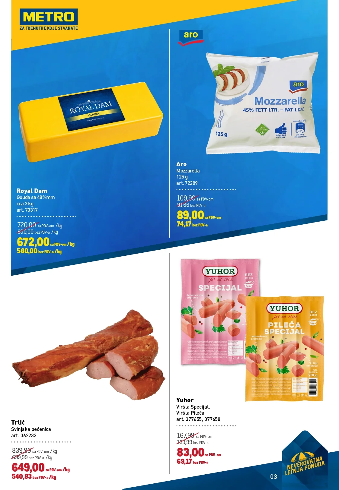 Metro katalog LETNJA PONUDA 22-28.6.2026. - str. 3
