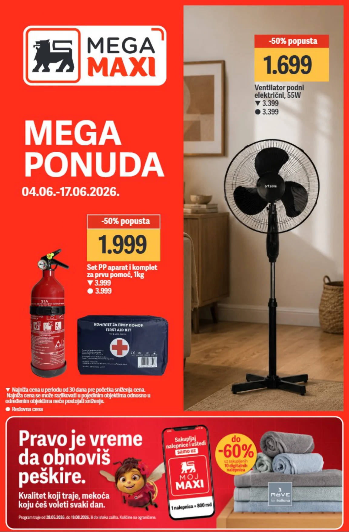 Mega Maxi katalog MEGA PONUDA 4-17.6.2026.
