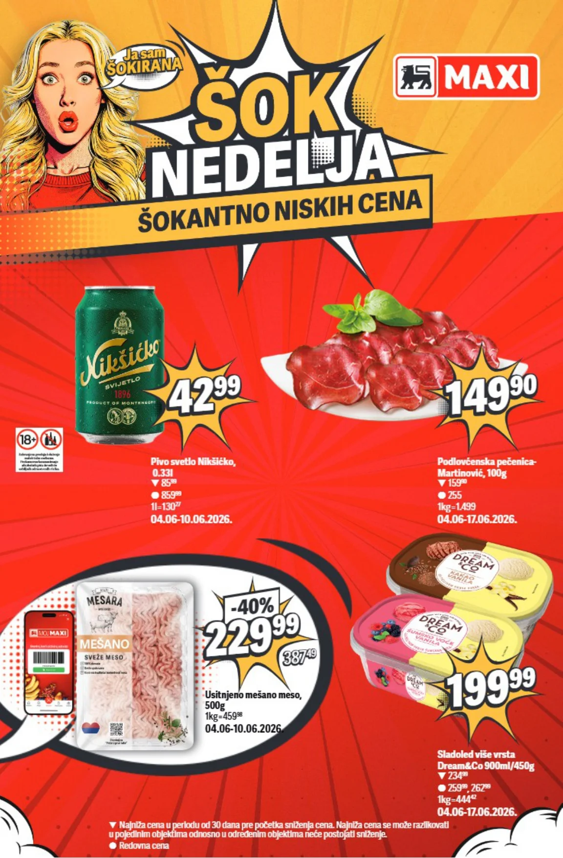 Maxi katalog ŠOK NEDELJA 4-17.6.2026.