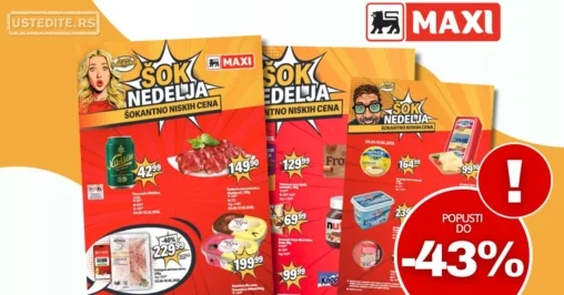 Maxi katalog ŠOK NEDELJA 4-17.6.2026.