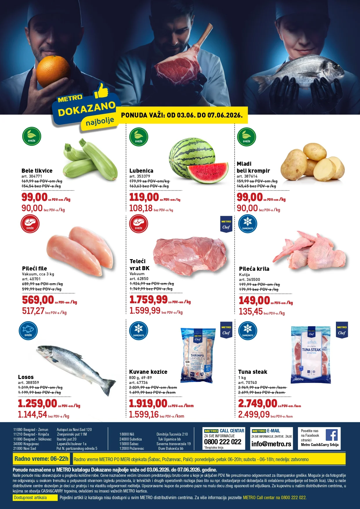 Metro katalog DOKAZANO 3-7.6.2026.