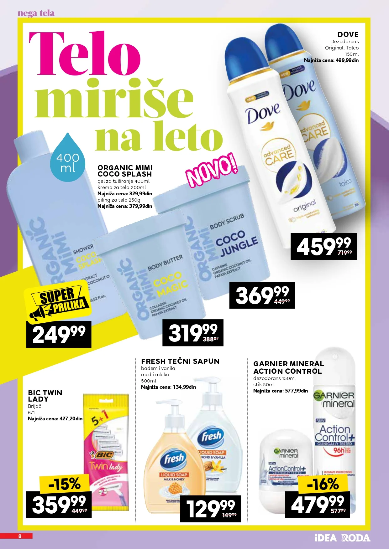 Idea, Roda, Mercator katalog LETNJA PONUDA 11.6-9.7.2026. - str. 8