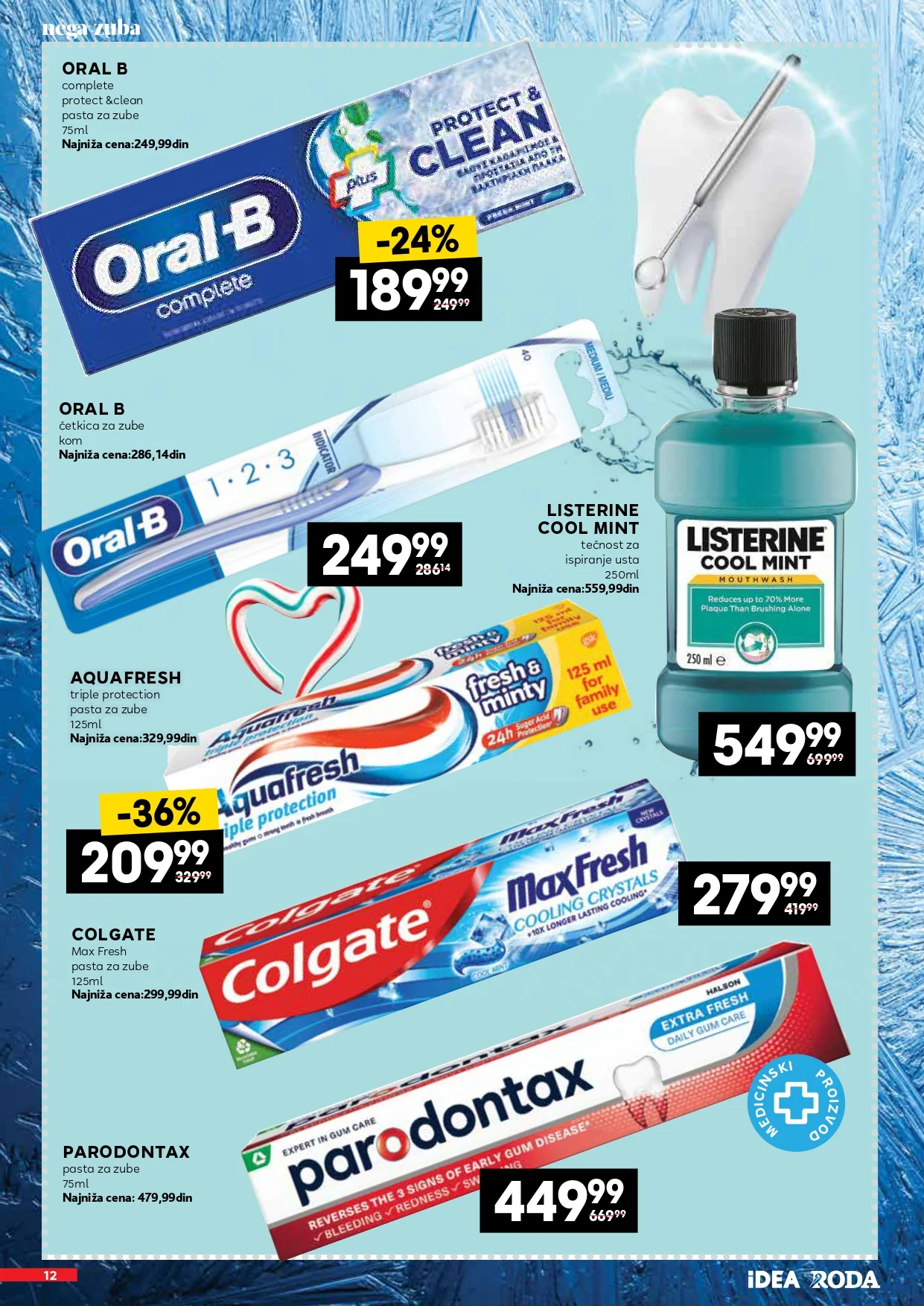 Idea, Roda, Mercator katalog LETNJA PONUDA 11.6-9.7.2026. - str. 12