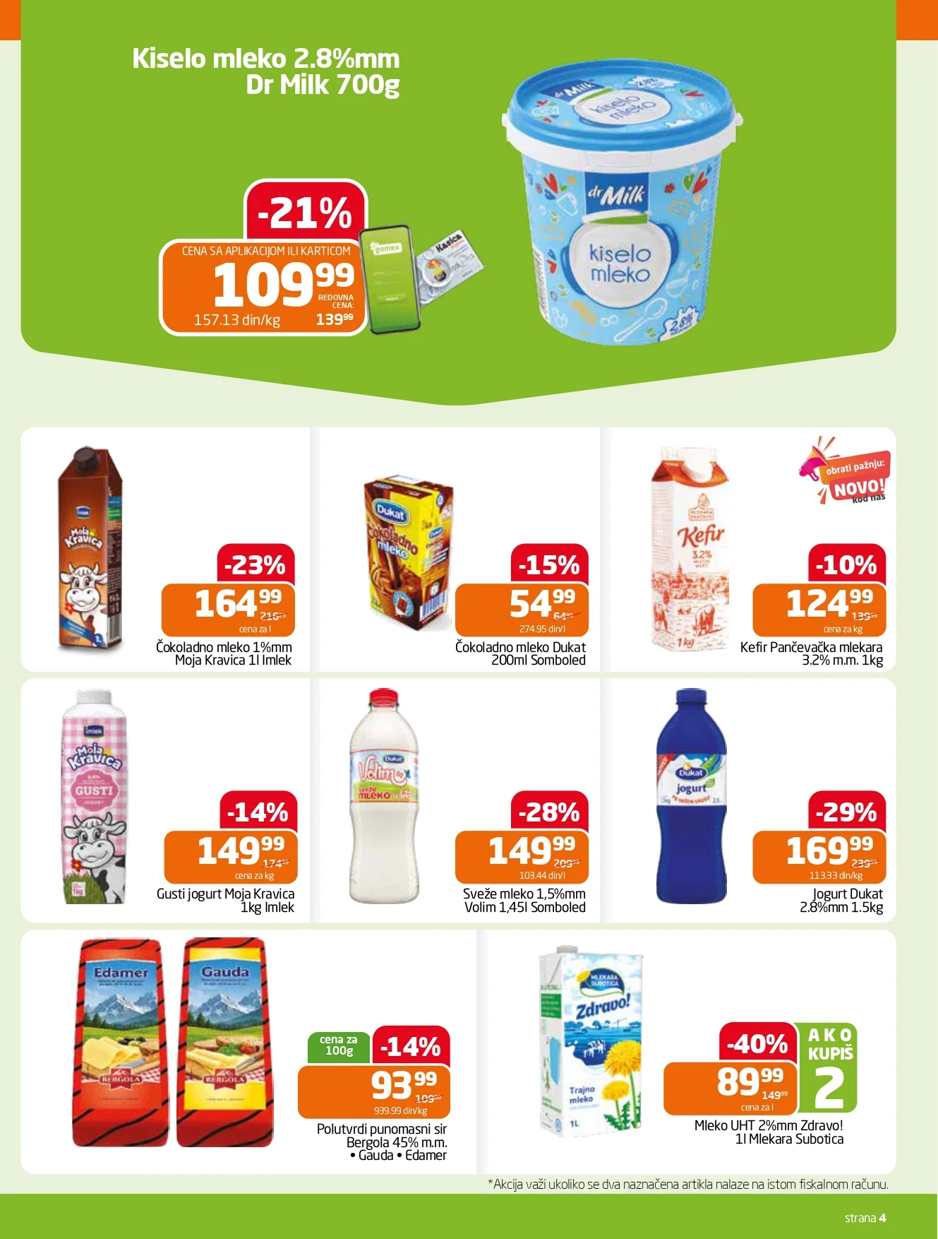 Gomex katalog NOVA SVEŽA AKCIJA 10-23.6.2026. - str. 4