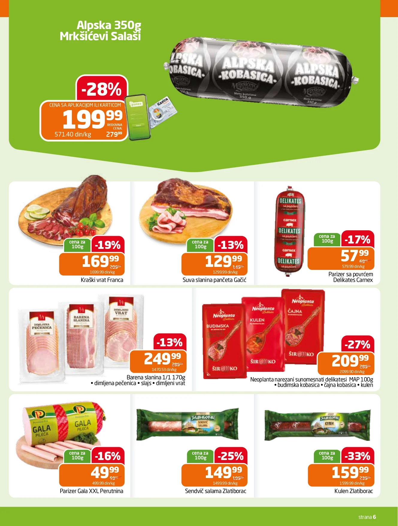 Gomex katalog NOVA SVEŽA AKCIJA 10-23.6.2026. - str. 6