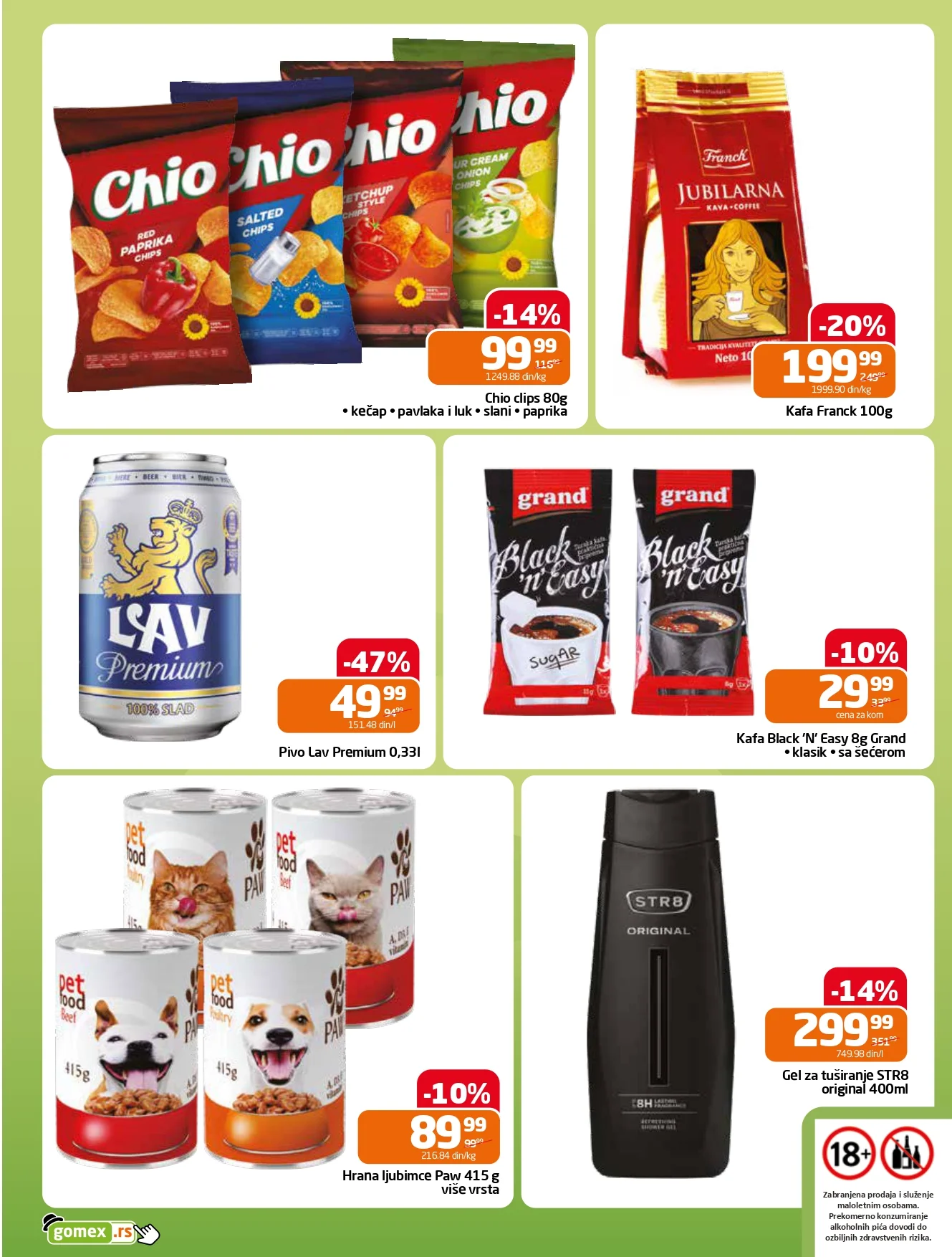 Gomex katalog NOVA SVEŽA AKCIJA 10-23.6.2026. - str. 13