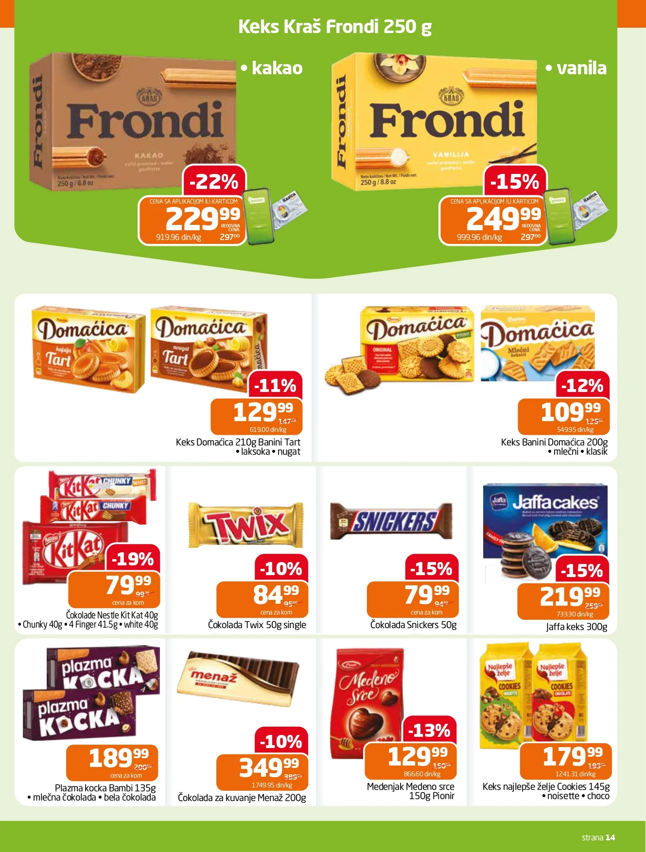 Gomex katalog NOVA SVEŽA AKCIJA 10-23.6.2026. - str. 14