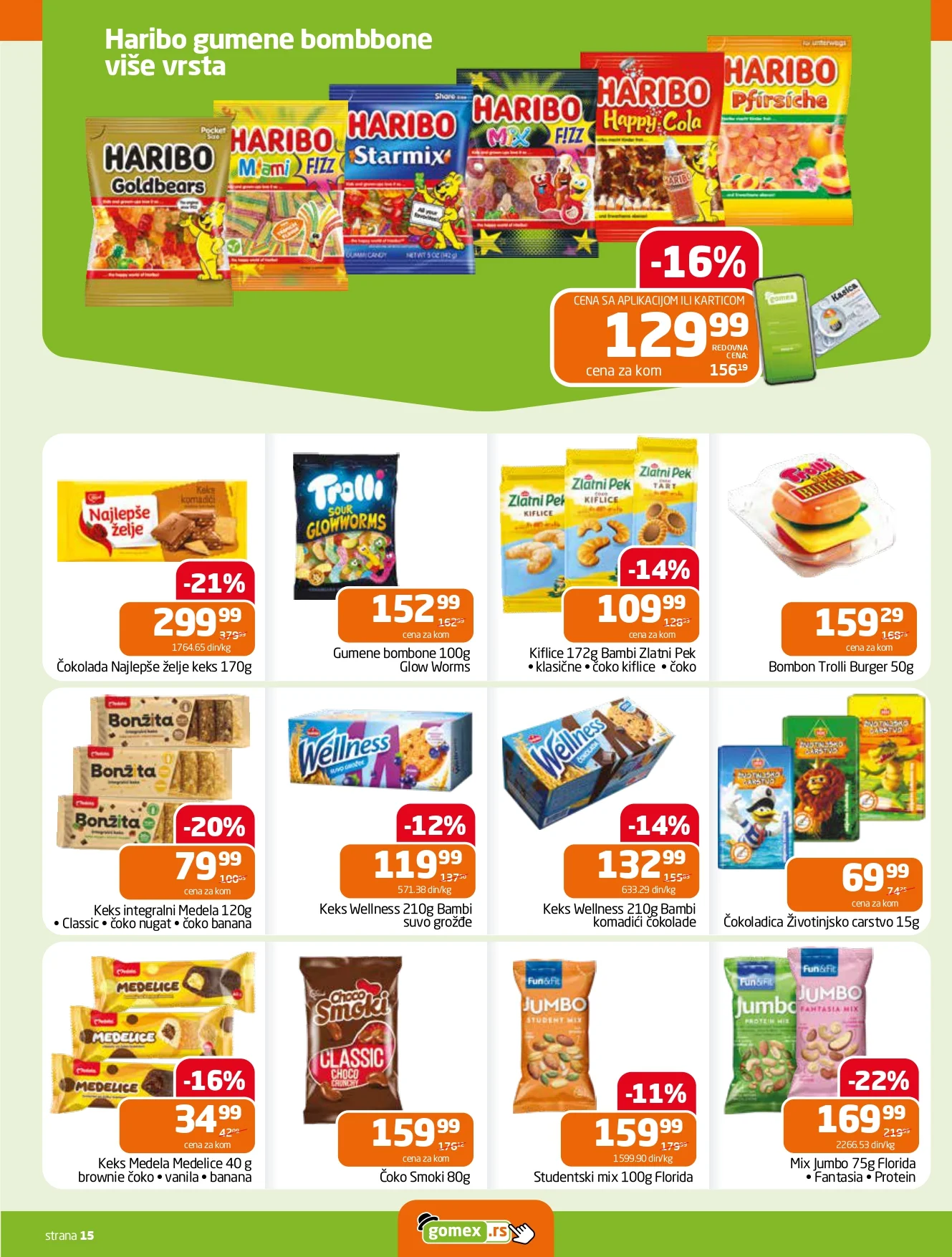 Gomex katalog NOVA SVEŽA AKCIJA 10-23.6.2026. - str. 15