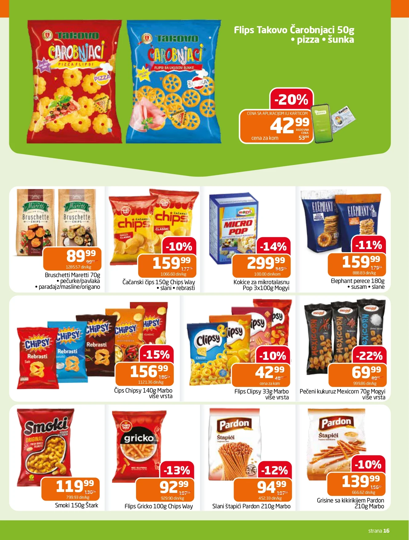 Gomex katalog NOVA SVEŽA AKCIJA 10-23.6.2026. - str. 16