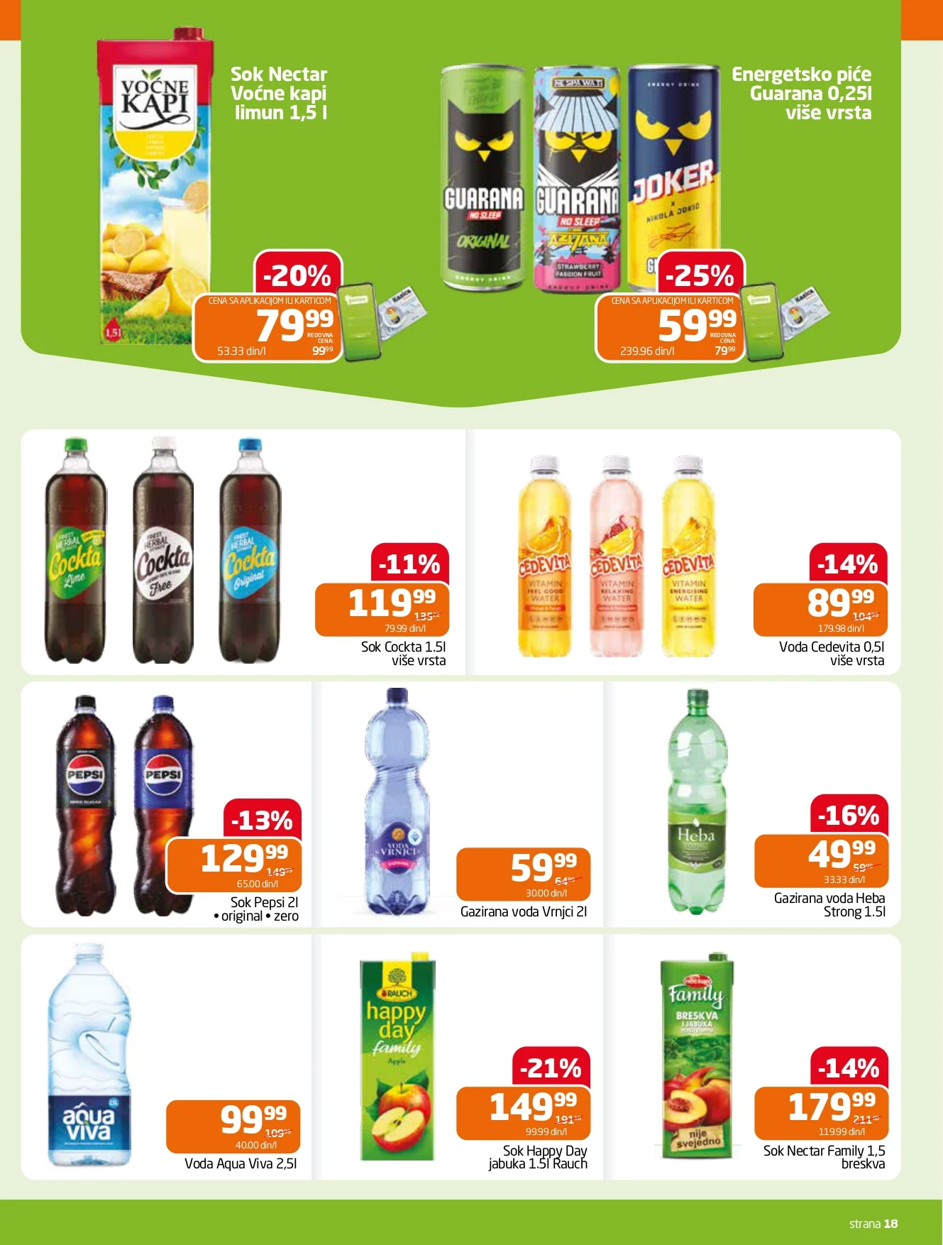 Gomex katalog NOVA SVEŽA AKCIJA 10-23.6.2026. - str. 18