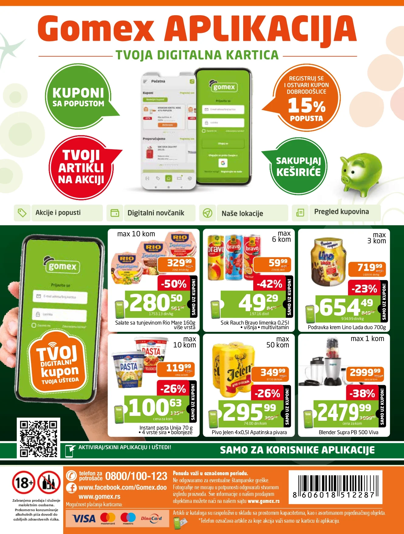 Gomex katalog NOVA SVEŽA AKCIJA 10-23.6.2026. - str. 28