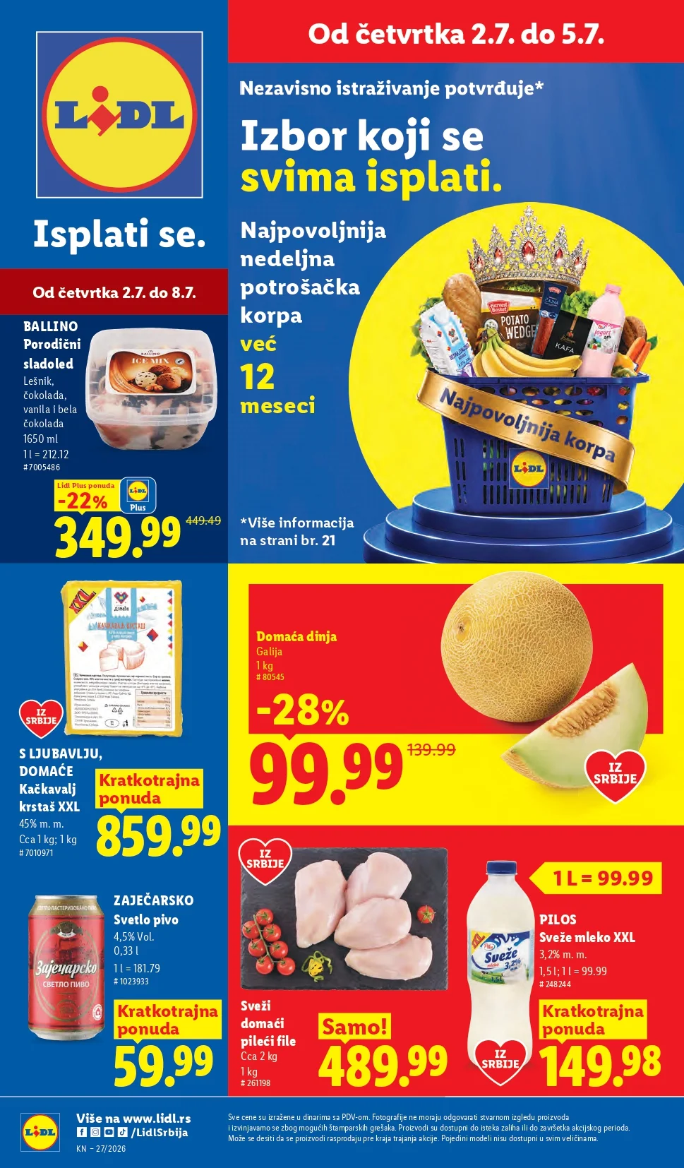 Lidl katalog 2-8.7.2026