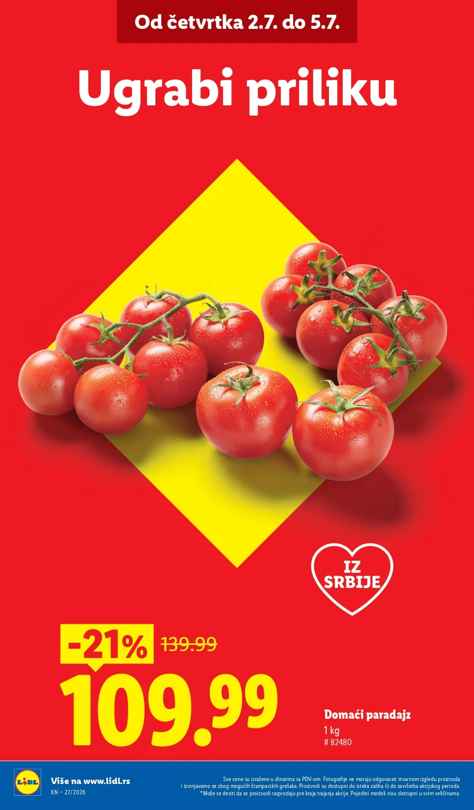 Lidl katalog 2-8.7.2026. - str. 1