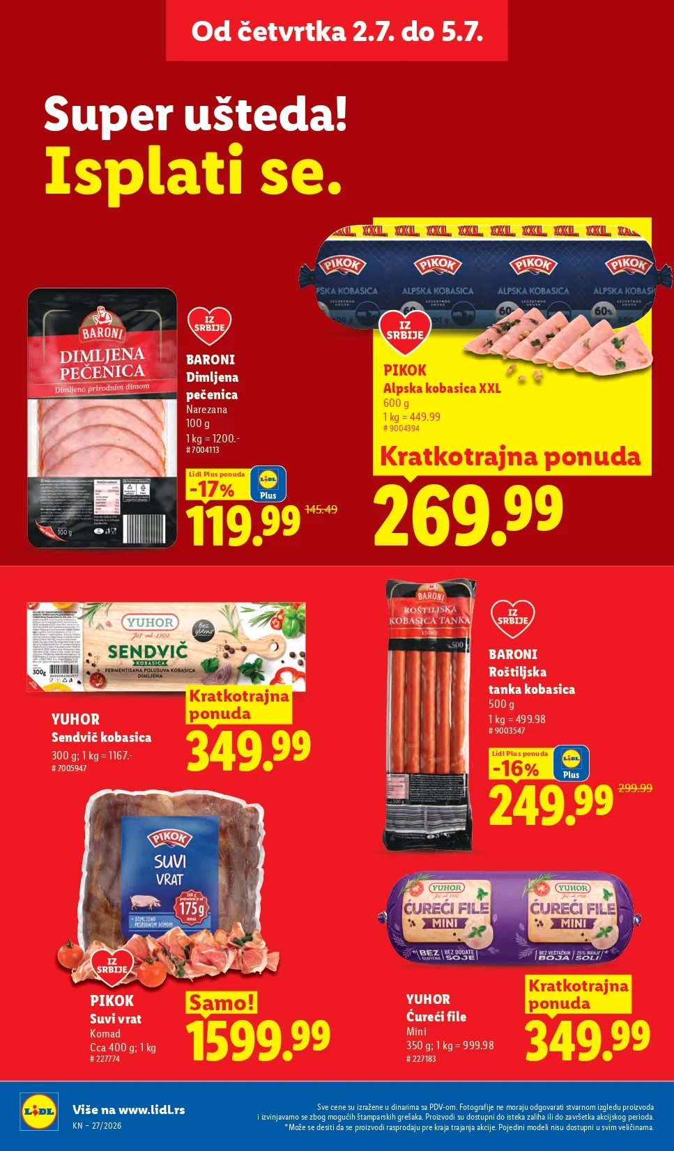 Lidl katalog 2-8.7.2026. - str. 22