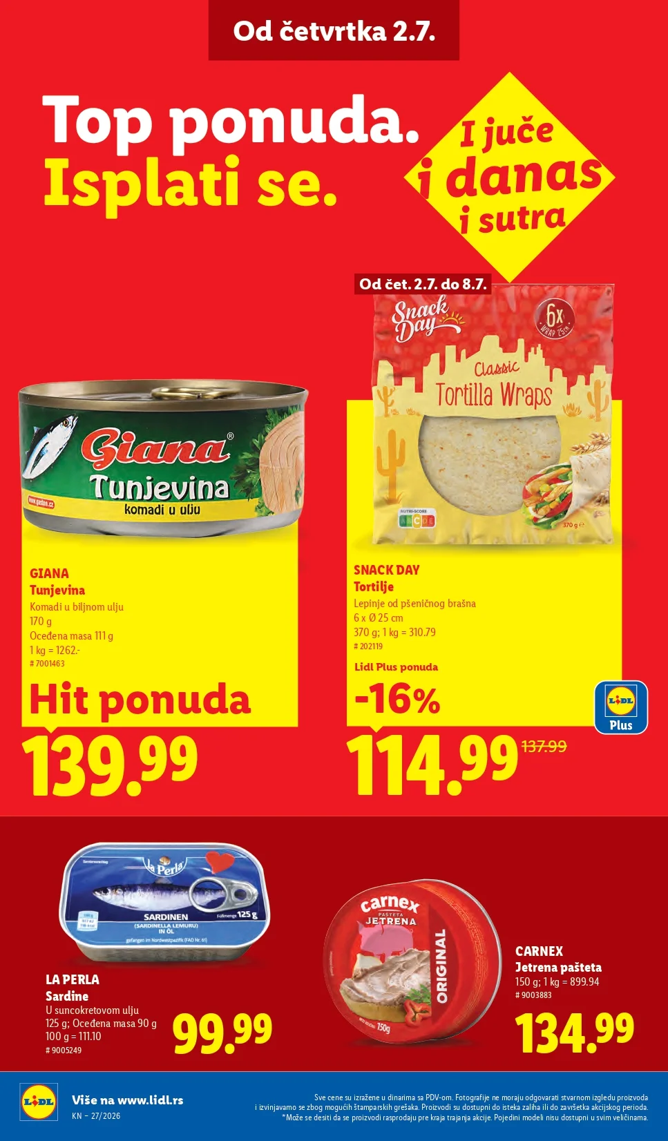 Lidl katalog 2-8.7.2026. - str. 28