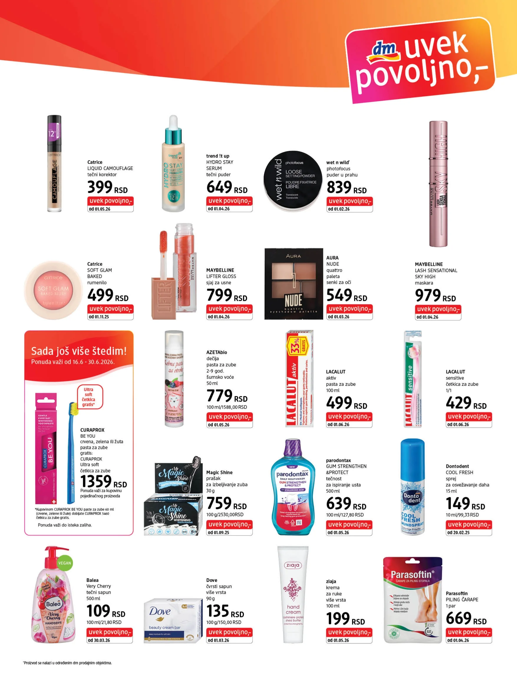 dm katalog 16-30.6.2026. - str. 3
