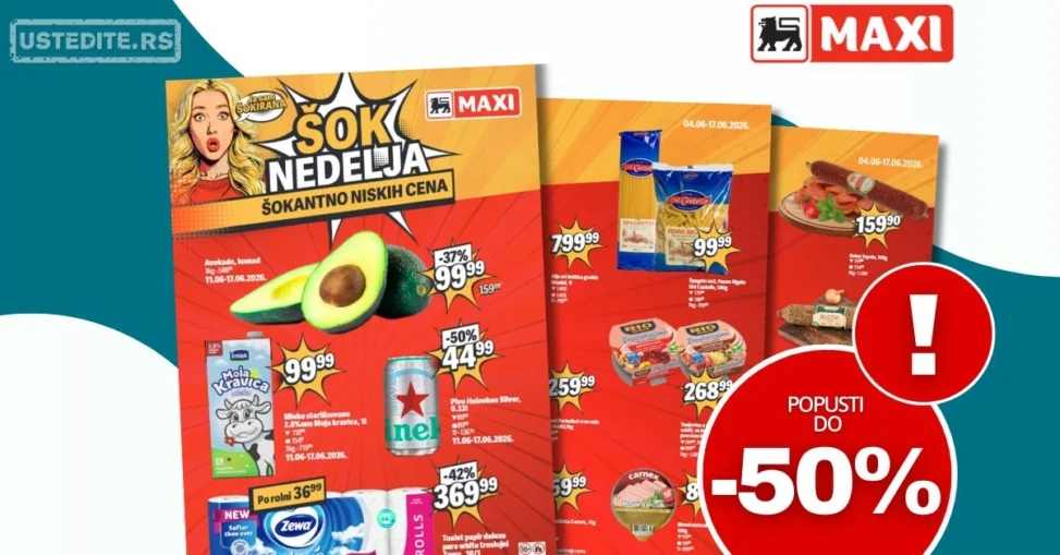 Maxi katalog ŠOK NEDELJA 4-17.6.2026. - str. 16