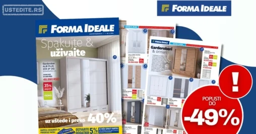 Forma ideale katalog - Garderoberi i ormari 1-30.6.2026. - str. 4