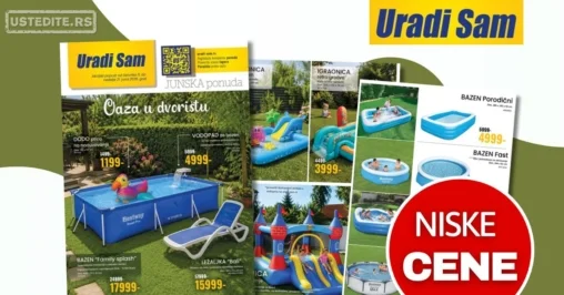 Uradi Sam katalog BAZENI, LEŽALJKE I BAŠTA 11-21.6.2026. - str. 9