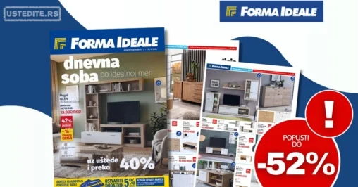 Forma ideale katalog NAMEŠTAJ ZA DNEVNU SOBU 1-30.6.2026. - str. 4