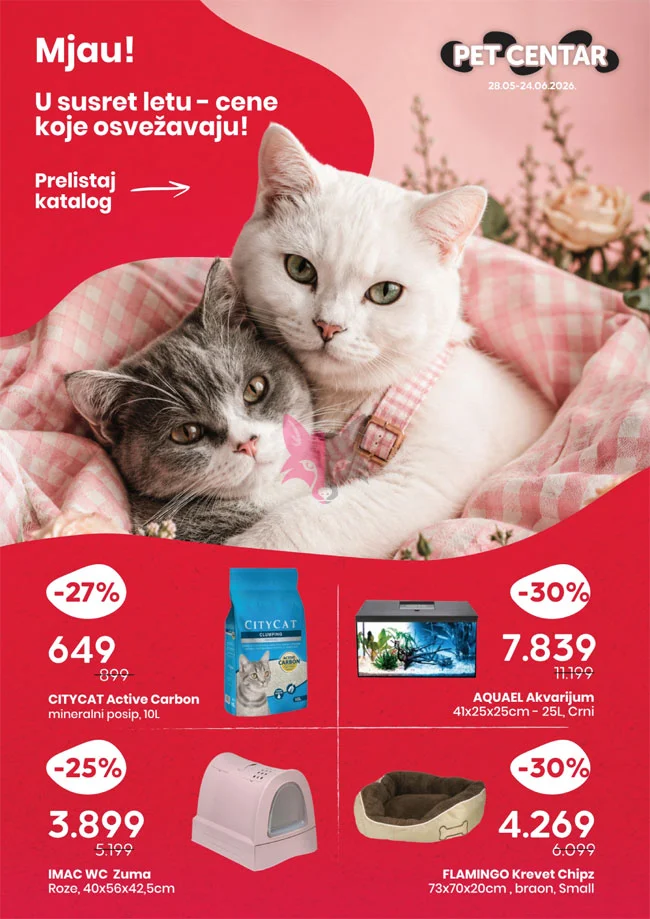 Pet centar katalog 28.5-24.6.2026.