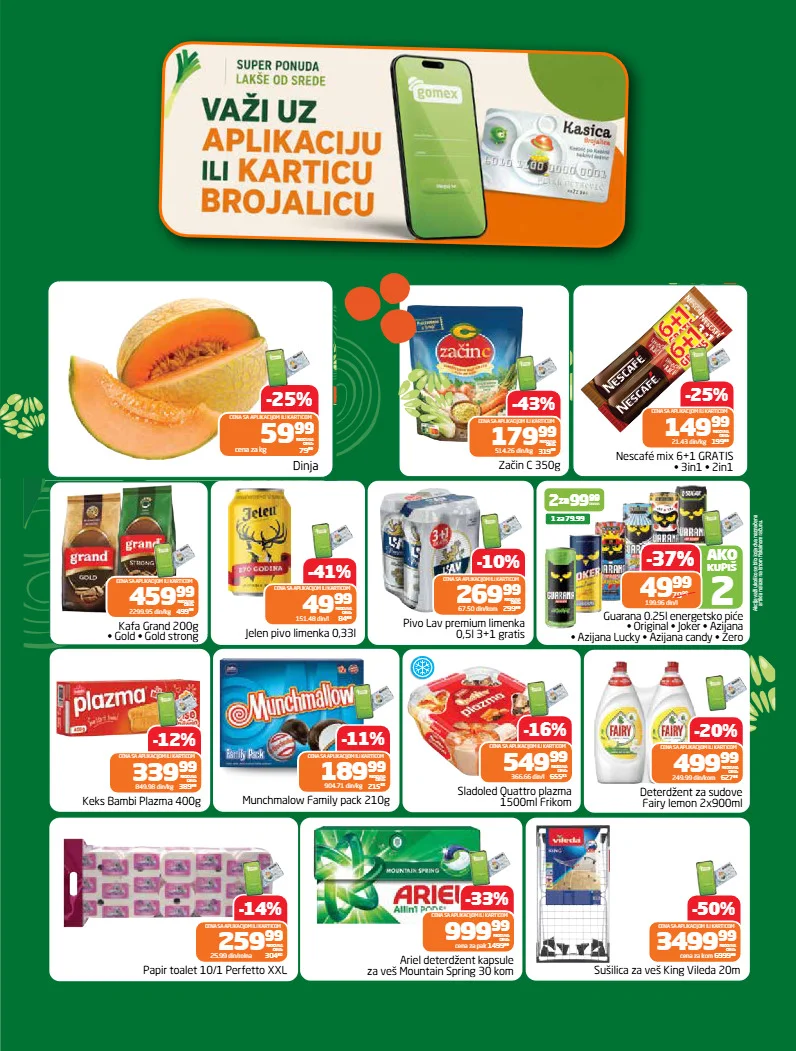 Gomex katalog LAKŠE OD SREDE 22-26.7.2026. - str. 2