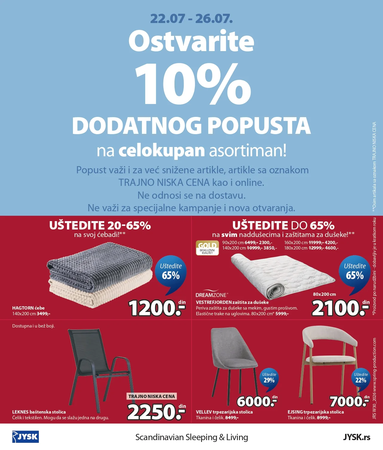 Jysk katalog 22-28.7.2026. - str. 17