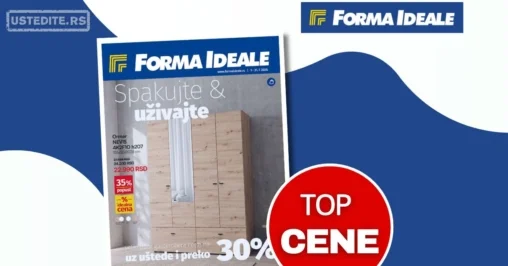 Forma Ideale katalog GARDEROBERI 1-31.7.2026.