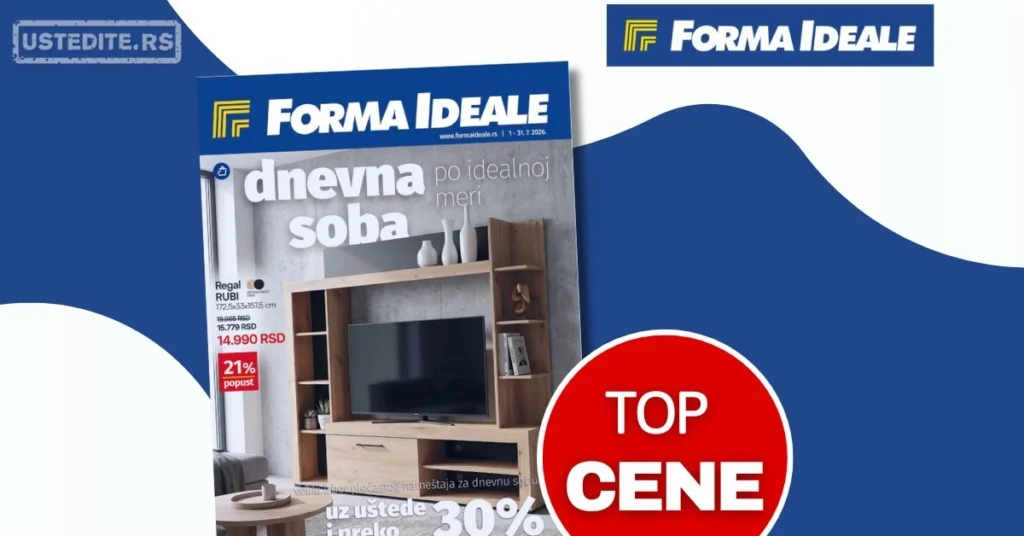 Forma ideale katalog DNEVNA SOBA 1-31.7.2026.