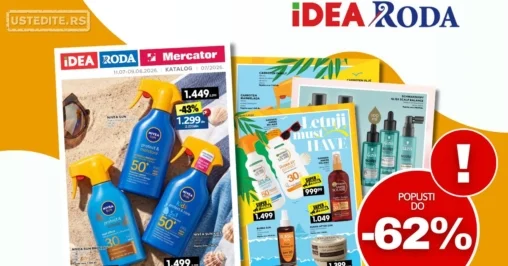 Roda & Idea katalog NEPREHRANA 11.7-9.8.2026.