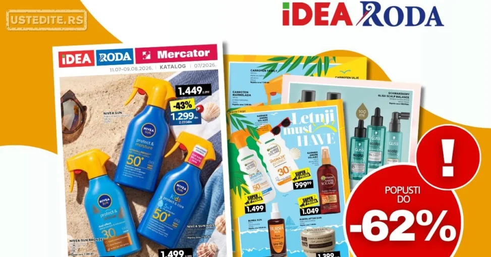 Roda & Idea katalog NEPREHRANA 11.7-9.8.2026.