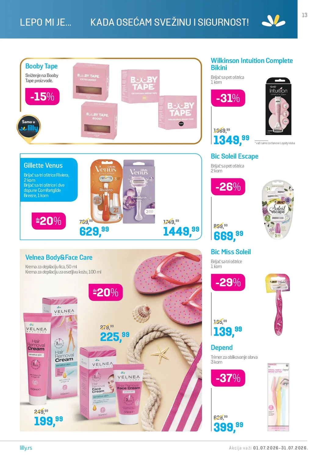 Lilly katalog 1-31.7.2026. - str. 13
