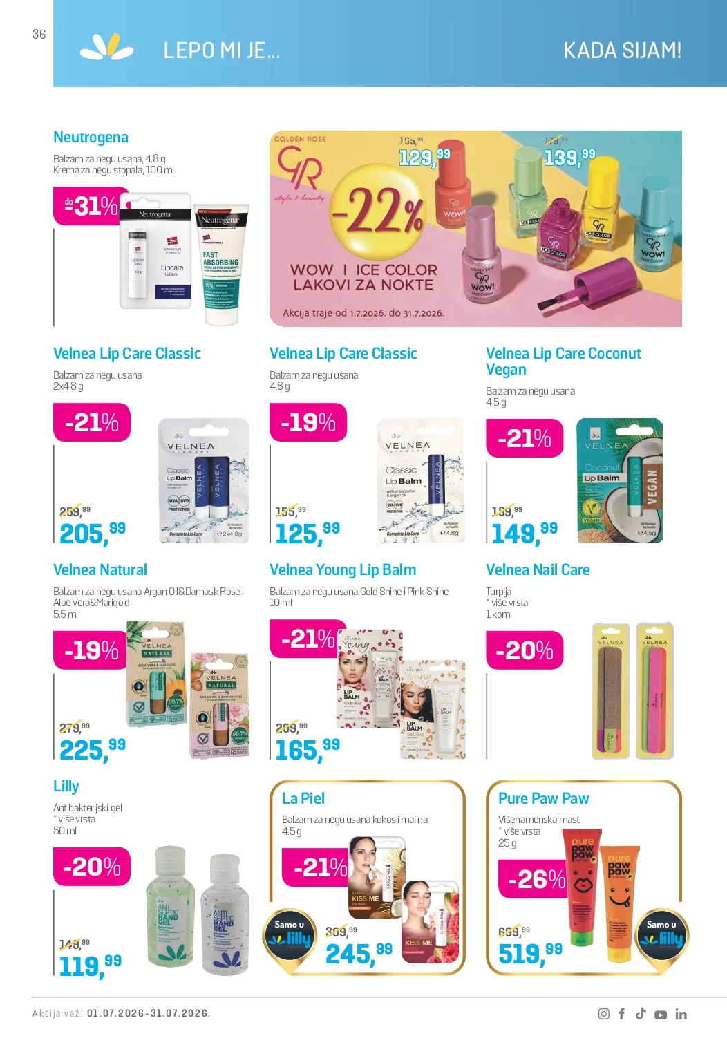 Lilly katalog 1-31.7.2026. - str. 36