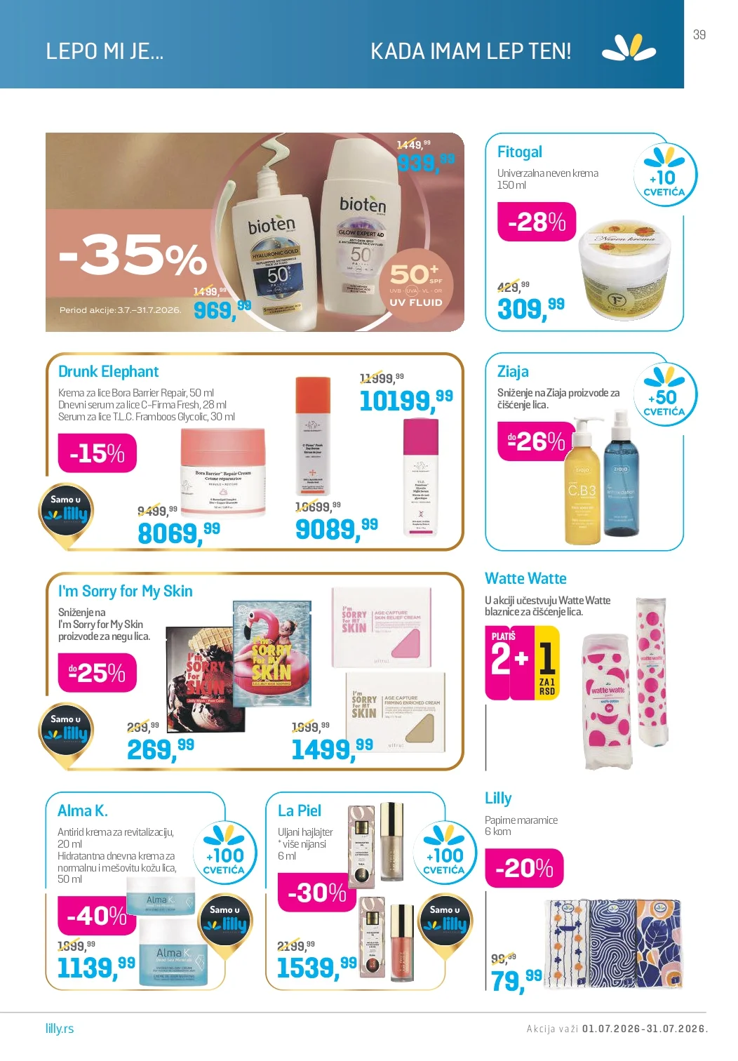 Lilly katalog 1-31.7.2026. - str. 39