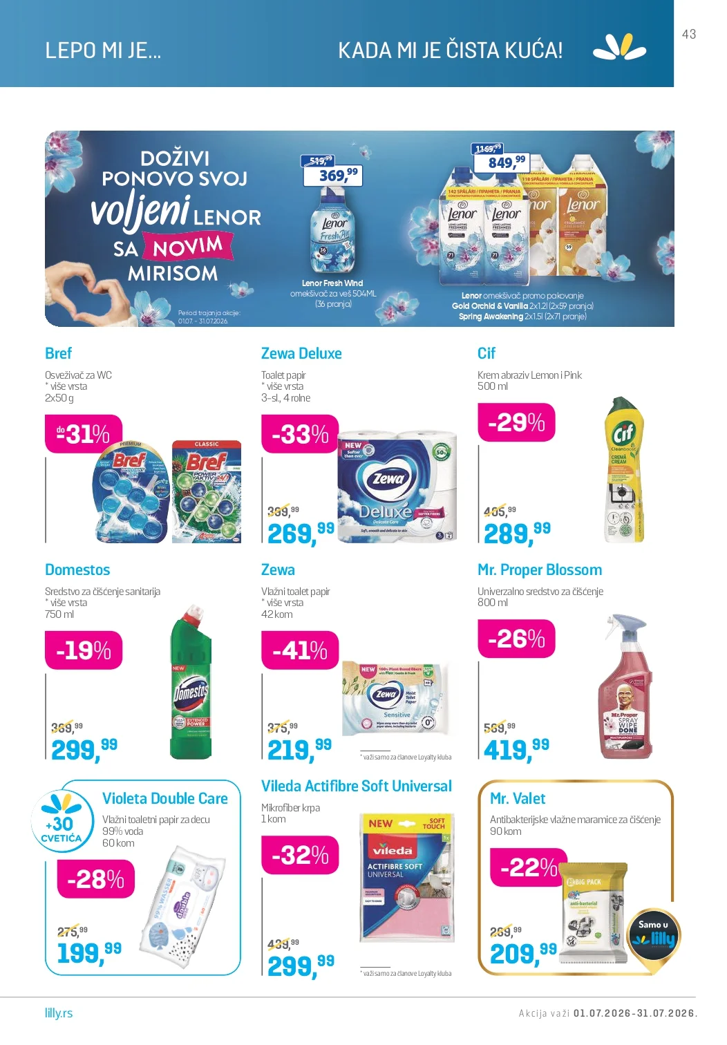 Lilly katalog 1-31.7.2026. - str. 43